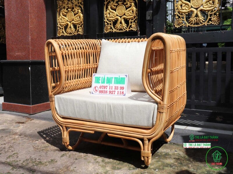 Ghế Bành Mây - GBANHMAY011